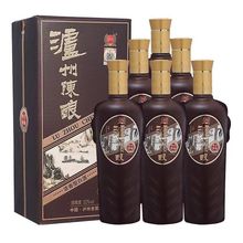泸州陈酿尊仕典藏浓香型白酒52度。42度6瓶整箱礼盒。粮食酒