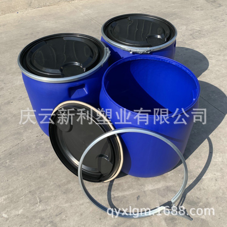 大口150公斤塑料桶 装鱼桶 150L钓鱼桶 活鱼桶 新利塑业