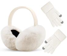 O 61007 Foldable Windproof Fleece Ear Muffs ��ůë�޶���
