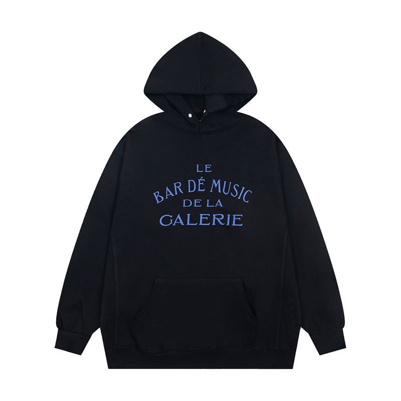 Gallery Dept hermoso otoño e invierno nuevo eslogan de letras clásicas hombres y mujeres chaquetas con cremallera casual capucha suéter