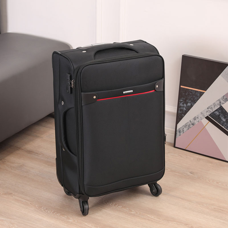 Can design LOGO Oxford cloth luggage case universal wheel business luggage suitcase student password 24 inches
