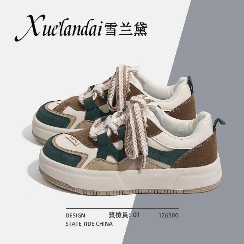 Zapatos de skate originales para mujeres verano 2024 nuevo diseño de nicho de zapatos de mujer con suela gruesa para todos los zapatos deportivos casuales para niños