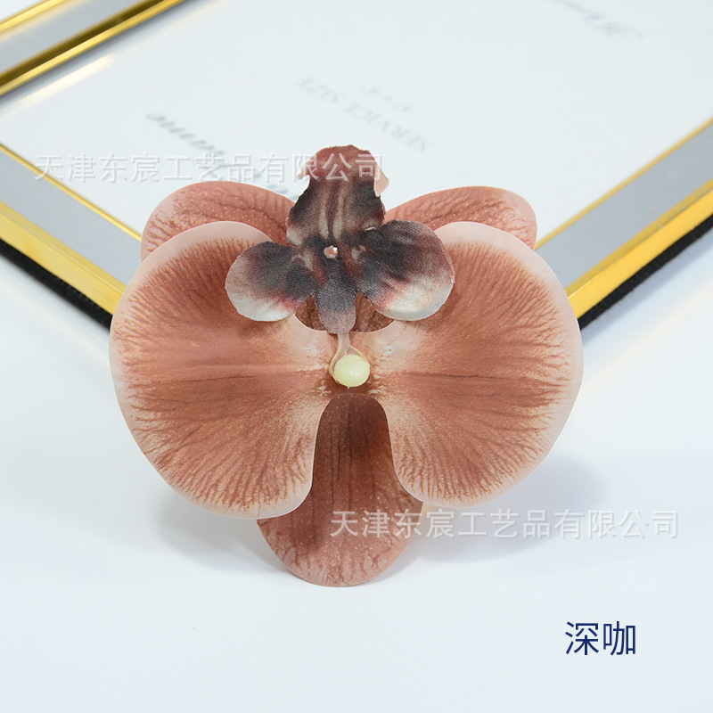 胡蝶蘭造花結婚式シーンアレンジメント花卸売 DIY お土産装飾花造花造花ヘッド|undefined