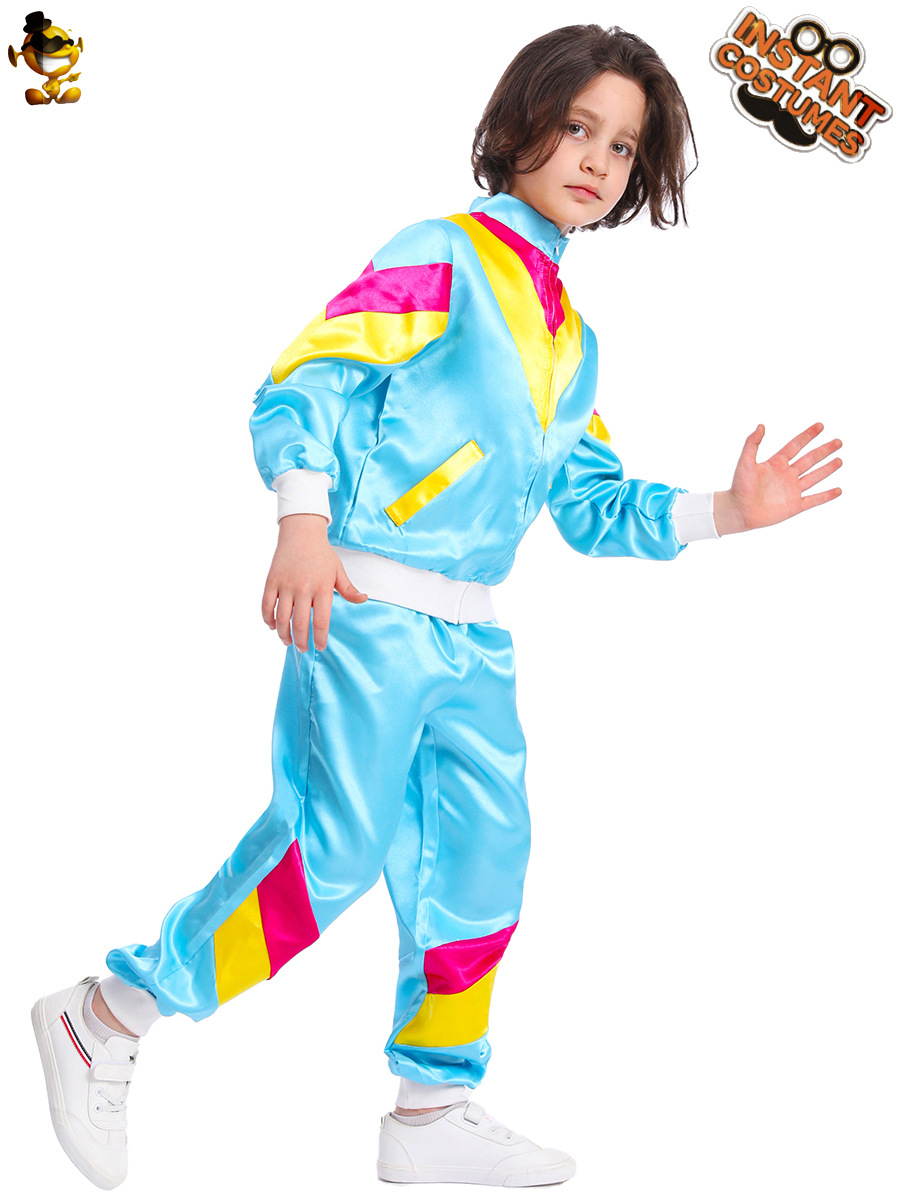 Hip hop niños niño pequeño niños hip hop rendimiento traje guapo disco hip-hop fiesta danza rendimiento traje