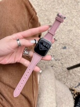 �m���AppleWatch8ƽ�yС�U��Ƥ�|�펧s7�O���ֱ�iwatch654SE��