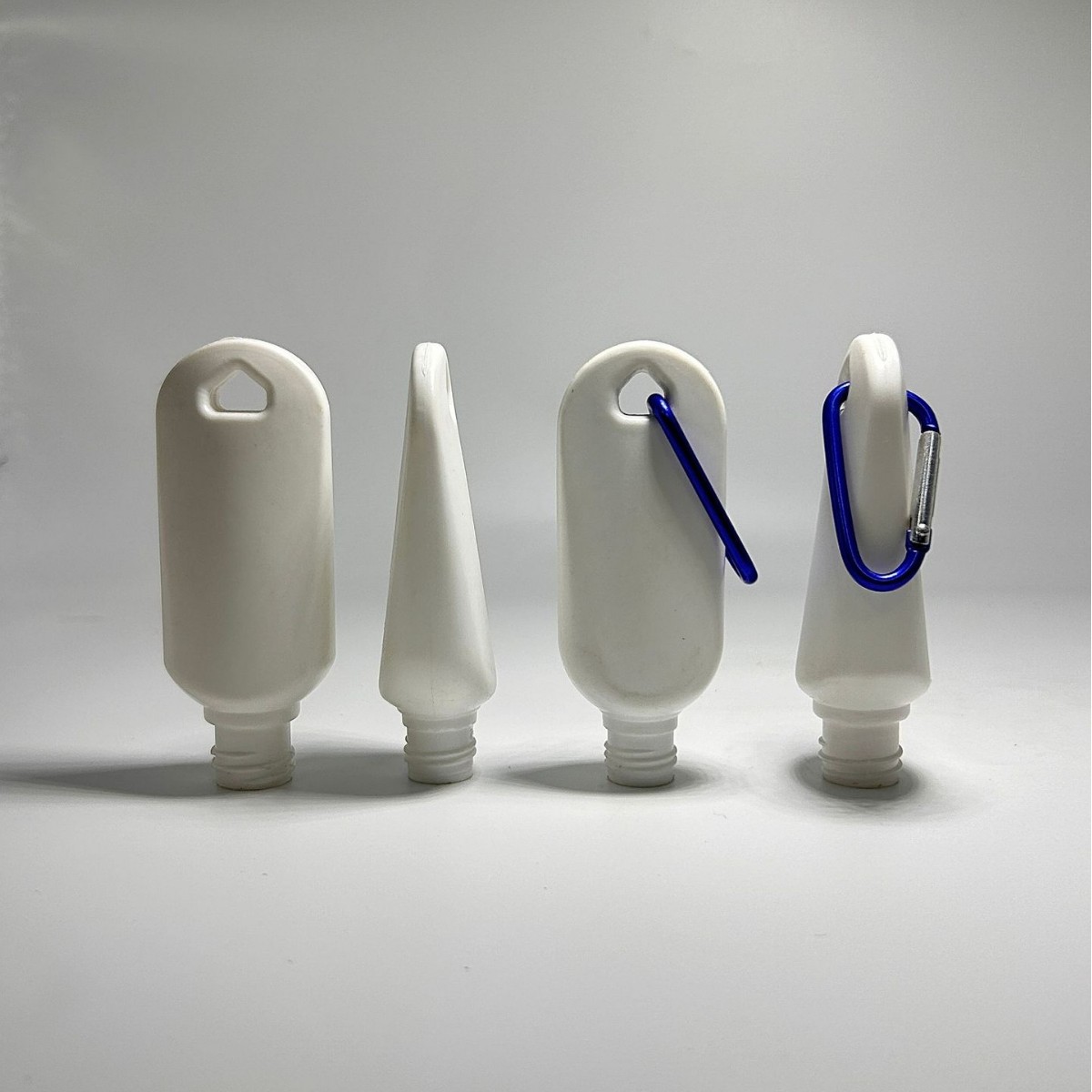 批发登山扣瓶　凝胶洗手液挂钩分装瓶　酒精香水塑料瓶