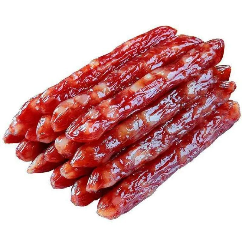 腊肠广式广味腊肉广东特产煲仔饭甜肠香肠风干商用散装瘦肉