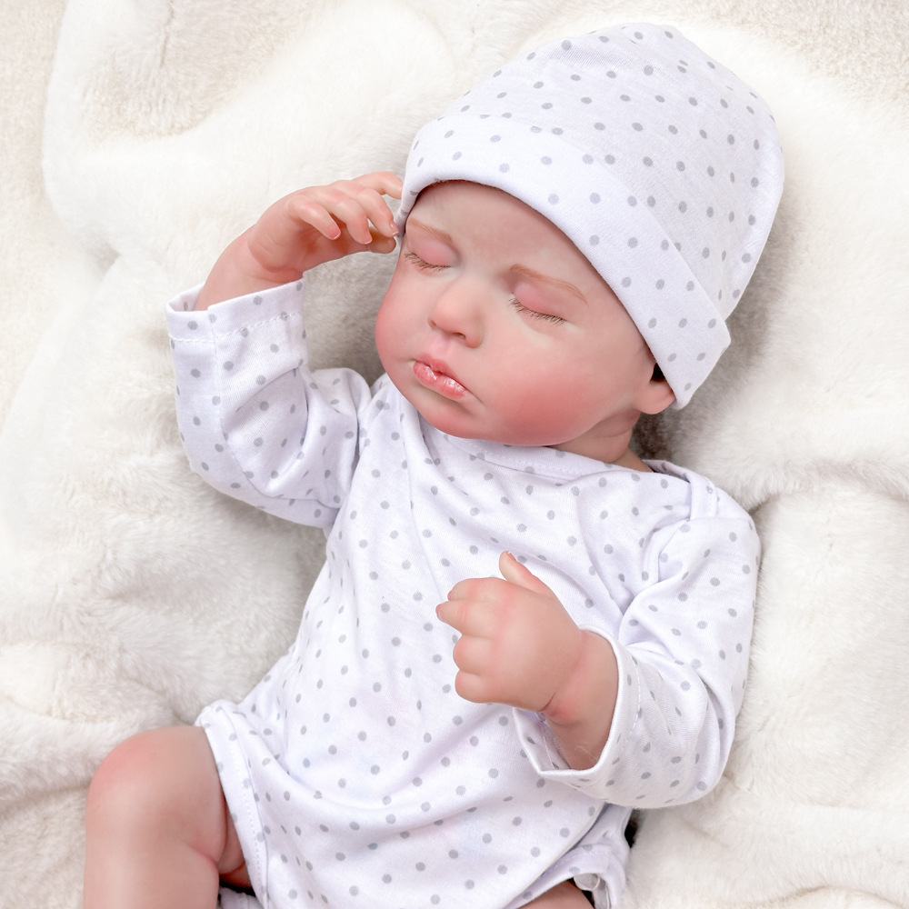 Comercio electrónico, muñecas de comercio exterior, muñecas de alto color, muñecas de simulación 3D, ropa de punto de onda blanca pesada.