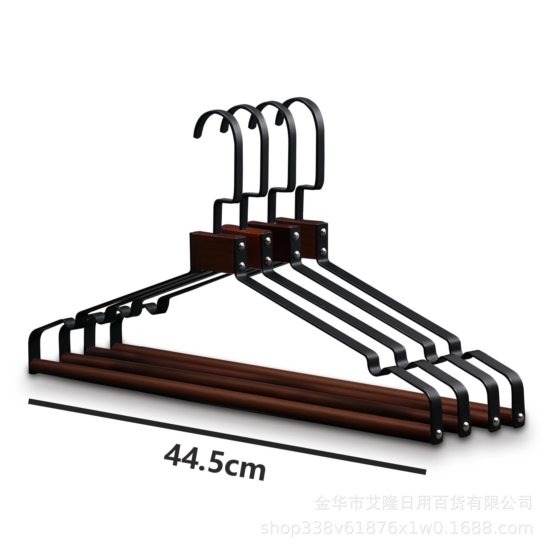 Percha de hierro de metal percha de ropa para el hogar multi-funcional anti-caída traje rack ancho hombro sin costuras anti-hombro esquina percha de ropa
