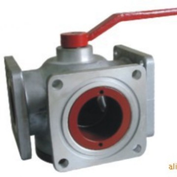 方型三通槽车球阀