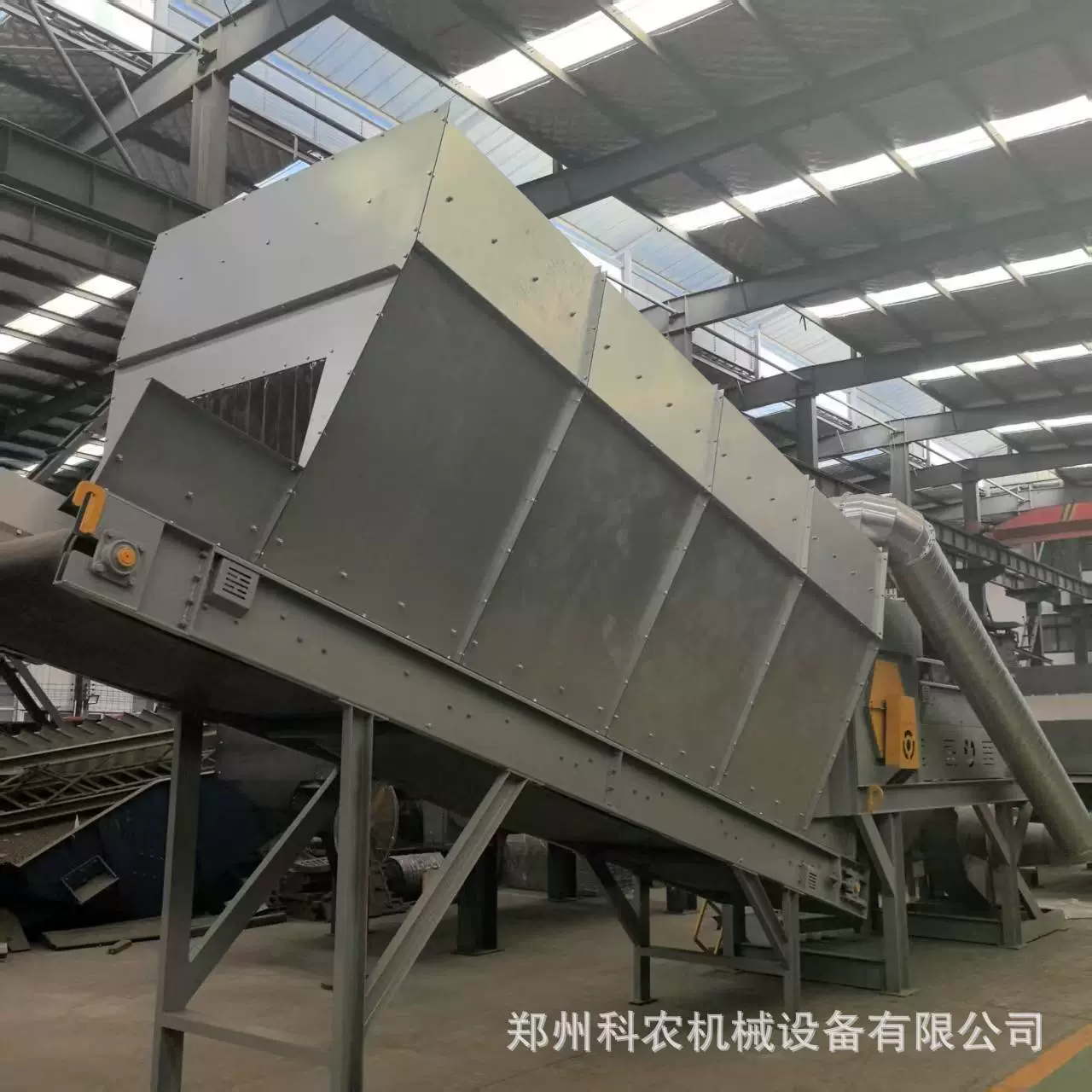 Полностью автоматическая машина для сортировки бытовых отходов машина для сортировки строительных отходов отделка оборудования для сортировки отходов производственная линия