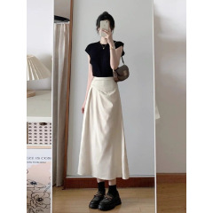 スーツの女性の夏の大きいサイズの新型の年齢を減らします。