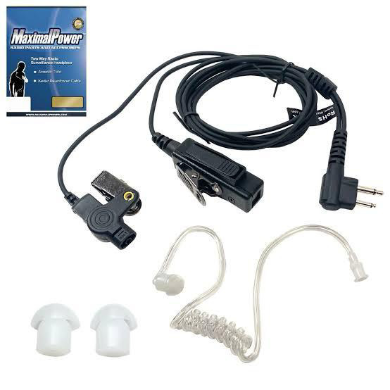 Suitable for Motorola Cp040 Dp 1400 Gp68 Gp88Gp 300 Air Duct Earphones Microphone m Head