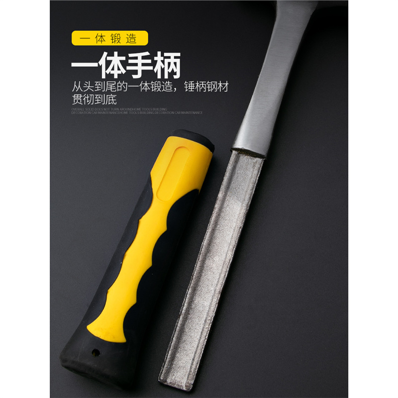 实心大小工具一体t不锈钢榔头五金多功能重型铁锤锤子子手锤