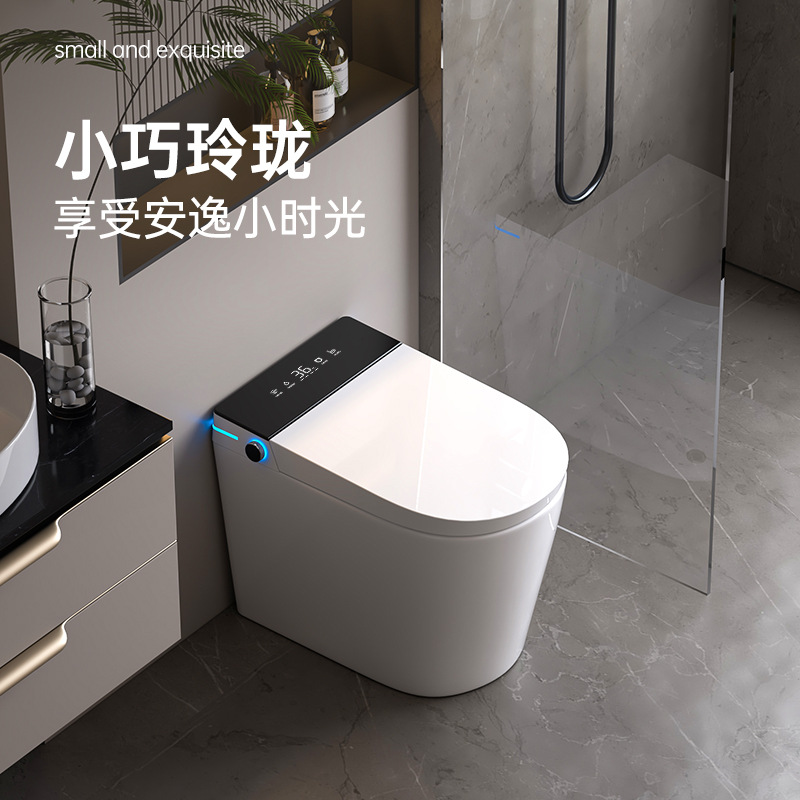 Inodoro inteligente totalmente automático de ingeniería doméstica caliente instantáneo integrado pequeño hogar fábrica de ventas directas a través de fronteras