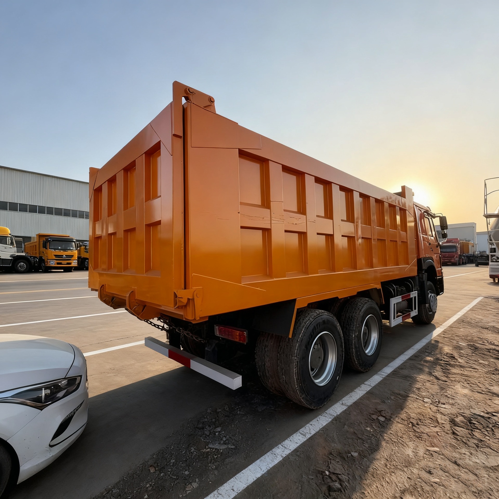 Supply Central Asia Africa China Sinotruk Howo Dump Truck 6×4 Construction Dump Truck