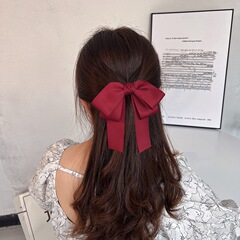 国境を越えた人気の女性用ヨーロピアンスタイルのリボンヘアピン、高見えする初春のアクセサリー、ヘアアクセサリー、ヘアピン、高級で絶妙な帽子