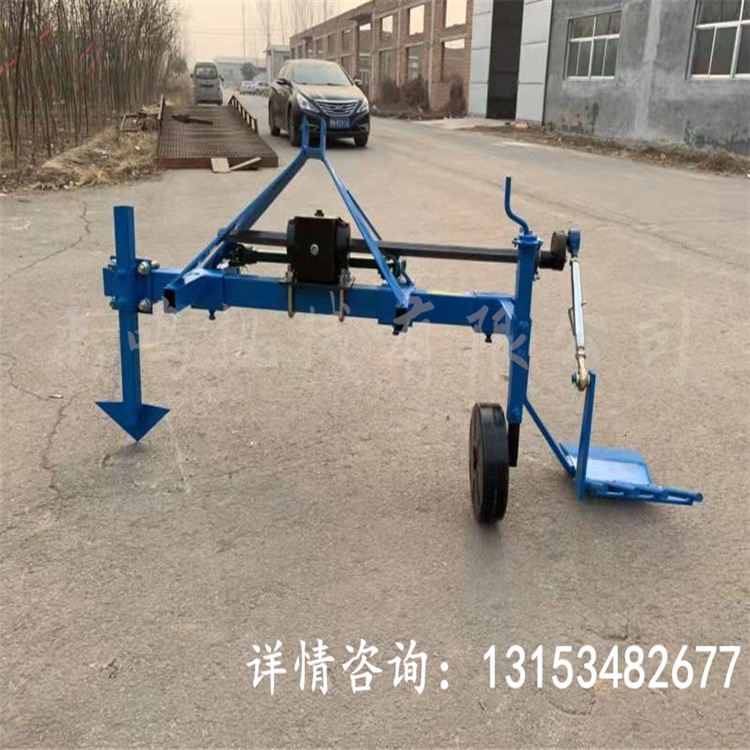 大葱收获机四轮拖拉机带的收葱机 大姜大葱起收机震动抖土收获机