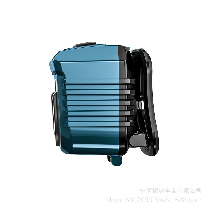 Carga de inducción mini faro multifuncional al aire libre noche corriendo pequeño faro luz de advertencia luz de equitación