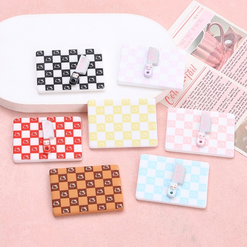 クリエイティブ子猫カラーボードかわいい包丁クリエイティブ手作り diy クリーム接着剤樹脂アクセサリー小さなアクセサリージュエリー材料|undefined