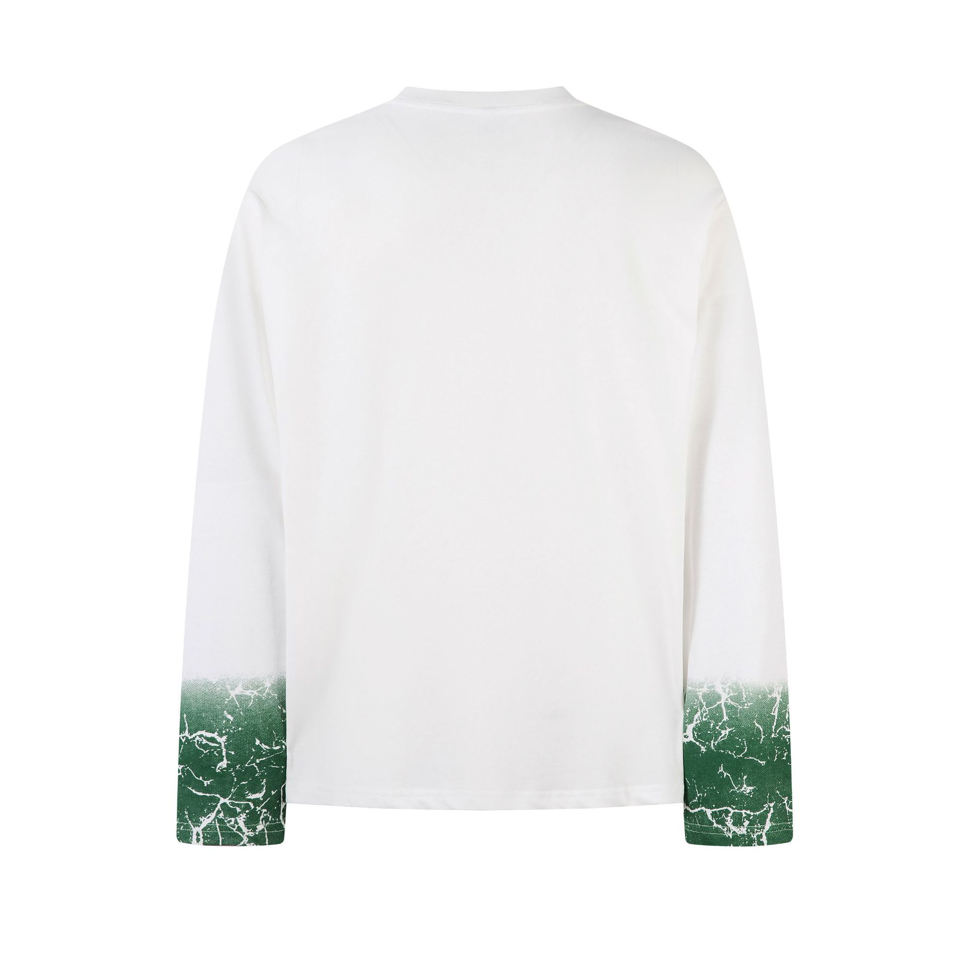 Men's Streetwear Long Sleeve T-Shirt – Oversized Graphic Tee With Dark Print (100% Combed Cotton, M-XXL, Black/White)_viptrois.com