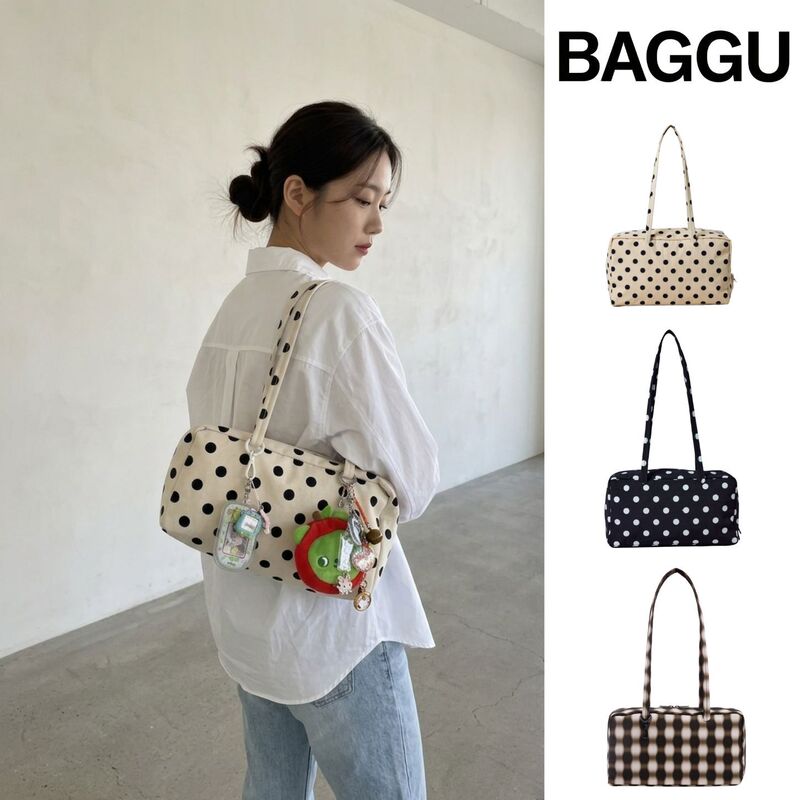 Baggu Bag American Niche Brand Shoulder Bag Large Capacity Horizontal Square Baggu Handbag Bowler Bag