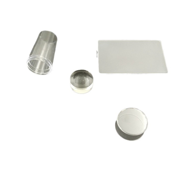 Ventas directas al por mayor de la Fábrica de la cabeza de la compensación del silicio puro transparente trasfronterizo exclusivo sello transparente completo del clavo con la tapa