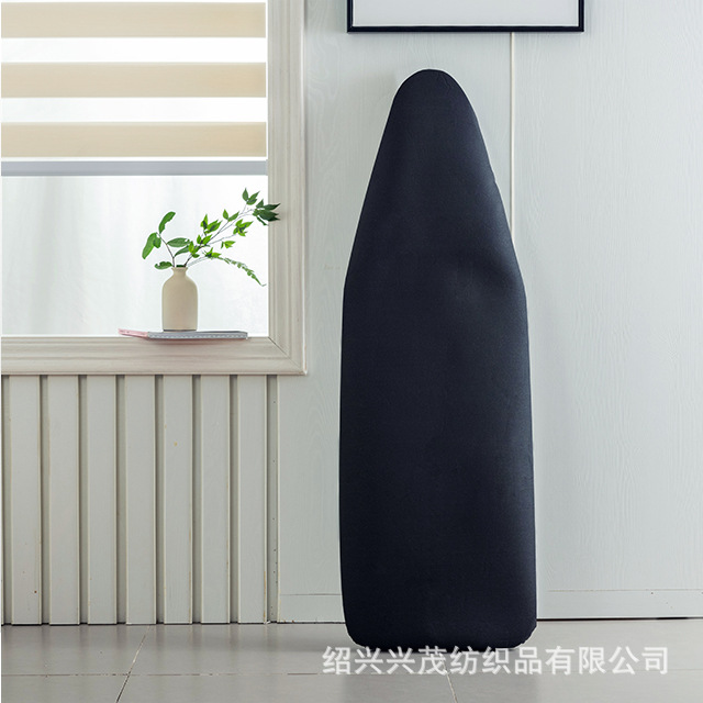 Cubierta de tabla de planchar con recubrimiento de plata Revestimiento de silicona de cerámica de Velcro Aislamiento térmico resistente a altas temperaturas Cubierta de tabla de planchar transfronteriza exclusiva