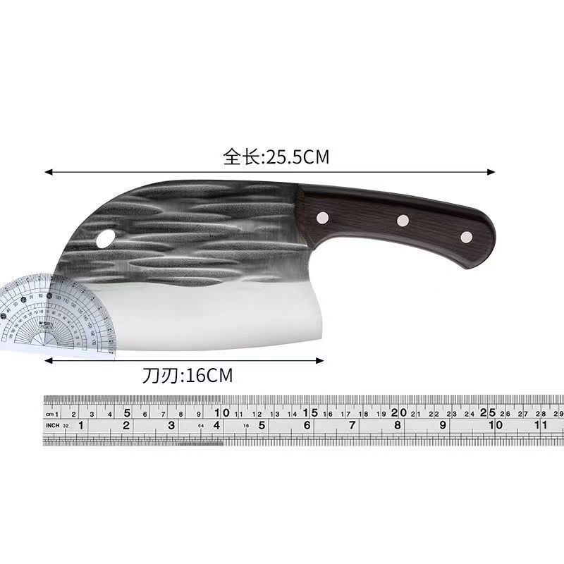 Buena Cleo cuchillo de cocina hogar forjado de acero inoxidable cuchillo rebanador de cocina super rápido chef afilado cortador de hueso especial