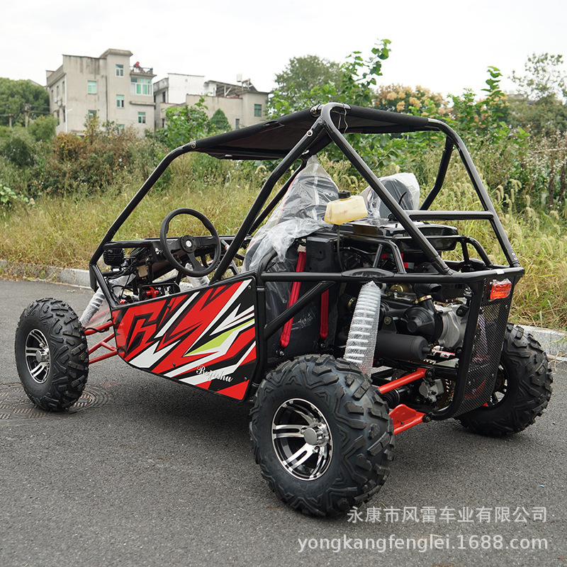 Cuatrimoto UTV Todoterreno 200CC de Dos Asientos de Hierro y Plástico image 5