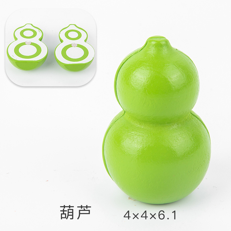 Los niños juegan casa cocina juguetes madera magnética verduras y frutas cortar madera frutas y verduras a granel traje al por mayor