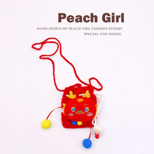 Peach Girl����ϲ���ɫ��֯б����Ǯ����ͨ�ɰ�������HD1191A06