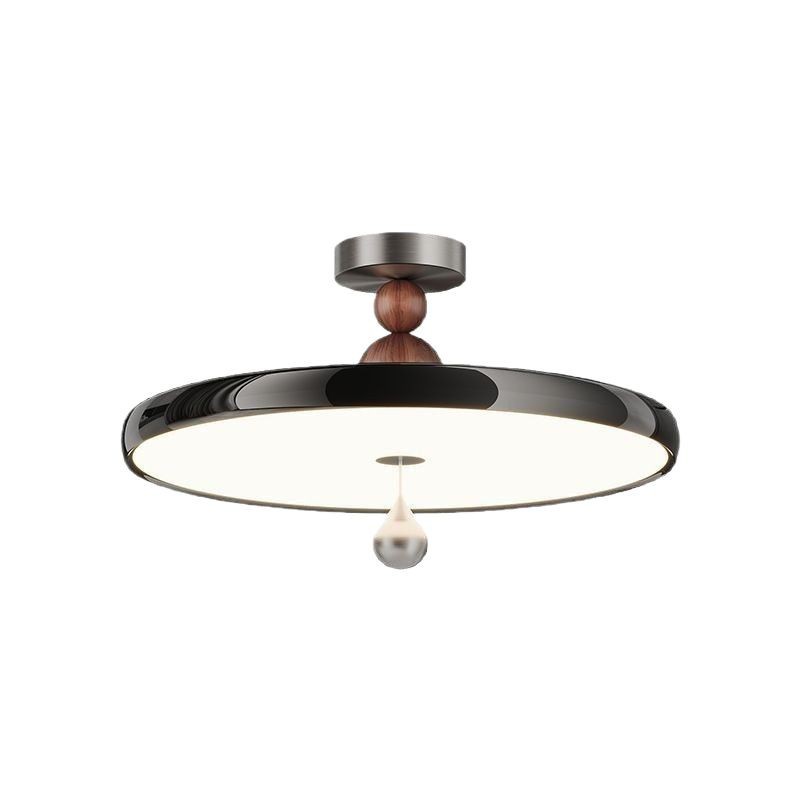 [Estrictamente seleccionado] Araña retro pastoral americana 2025 nueva lámpara de sala de protección ocular de nogal estilo crema francés