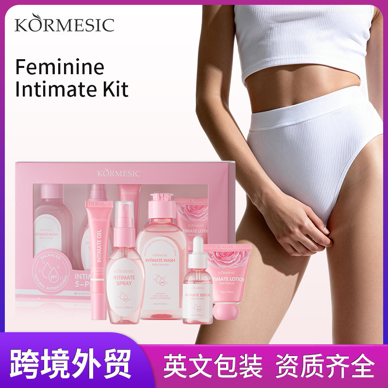 Cross-Border All-English Female Intimate Care Series Essence, Cleanser, Lotion Kormesic Lotion Cross-Border All-English Female Intimate Care Series Essence, Cleanser, Lotion Kormesic Lotion