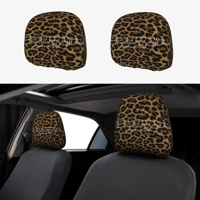 Pattern Car Headrest Protector Cover — Headrest