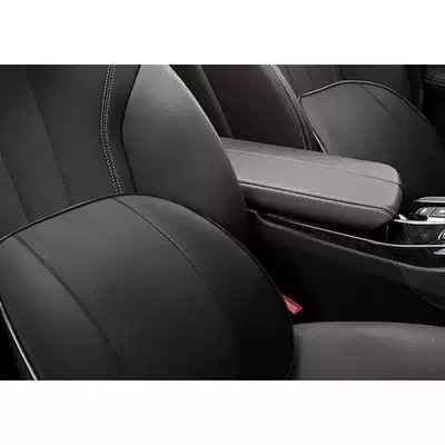 Waist support car pillow, in-car neck pillow - black-leather-memory-foam-lumbar-support-cushions-1-pair-universal