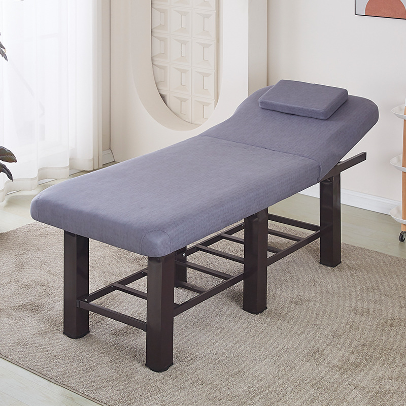 Nuevo tipo de cama de masaje sala de masaje sala de belleza cama de fisioterapia especial espesa almohadilla de respaldo ajustable cama antideslizante mayorista