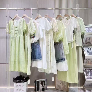 [Belgium's Secret] 25 Summer Young Fashion Big Brand Shaoshu Style Sweet Salt Women's Wear Withdrawal