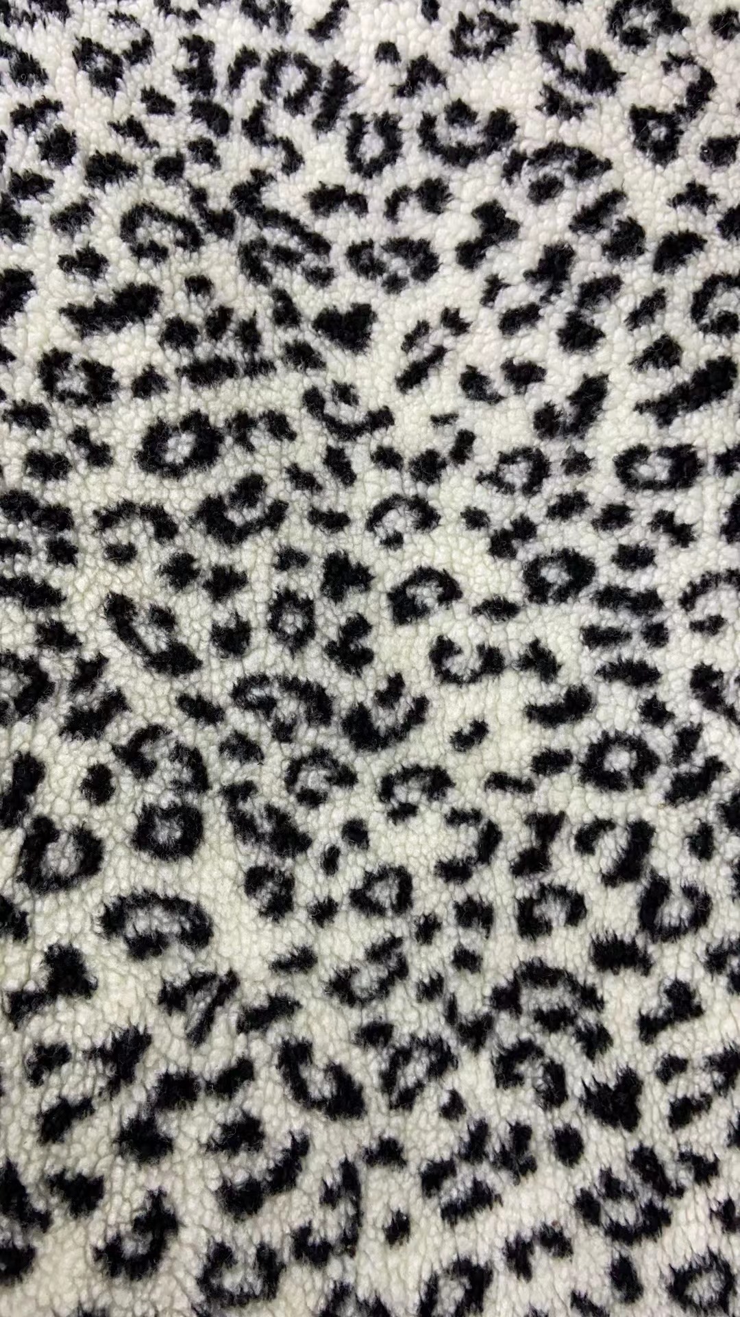 Jacquard de cordero cuadrícula diamante leopardo Jacquard de camuflaje tricolor ropa bolsos zapatos juguetes peluche