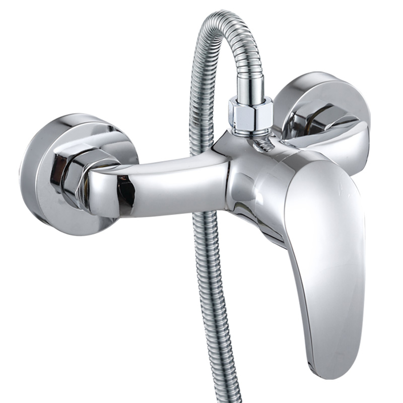 All-Copper Water Heater Mixing Valve Hot and Cold Faucet Concealed Shower Faucet Bathroom Shower Mixing Switch Accessories