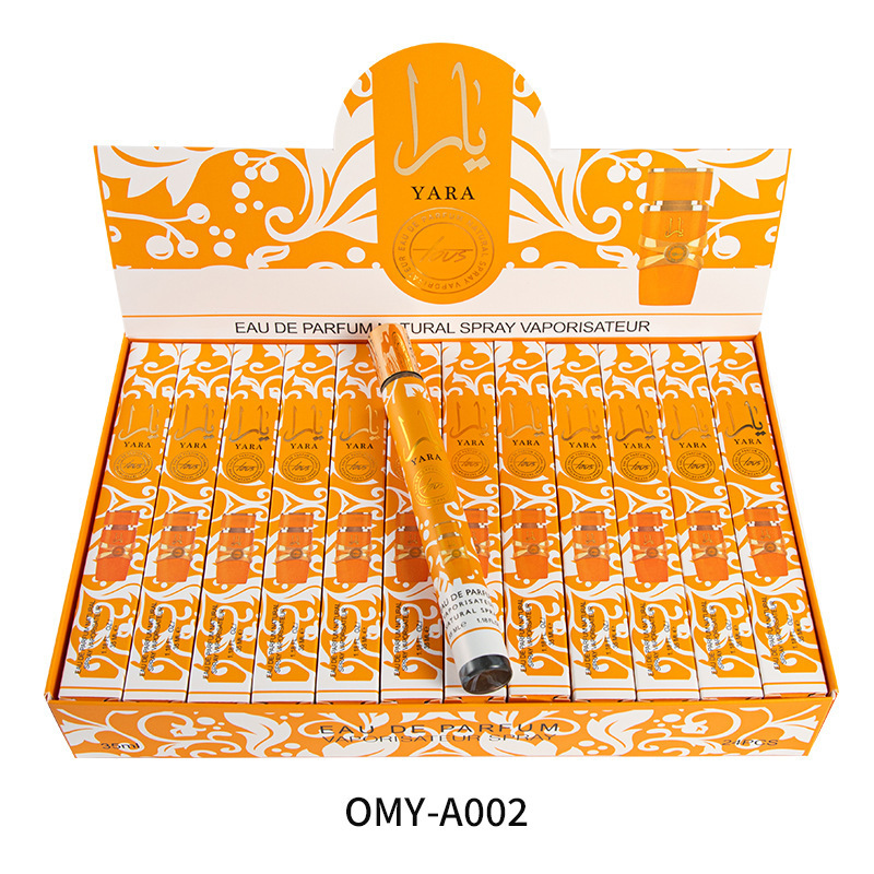 Perfume de 35 ml, Versión Q, Popular Transfronterizo, para Hombre y Mujer, en Tubo de Ensayo, Fragancia Floral y Frutal, Perfume Portátil, Venta al por Mayor