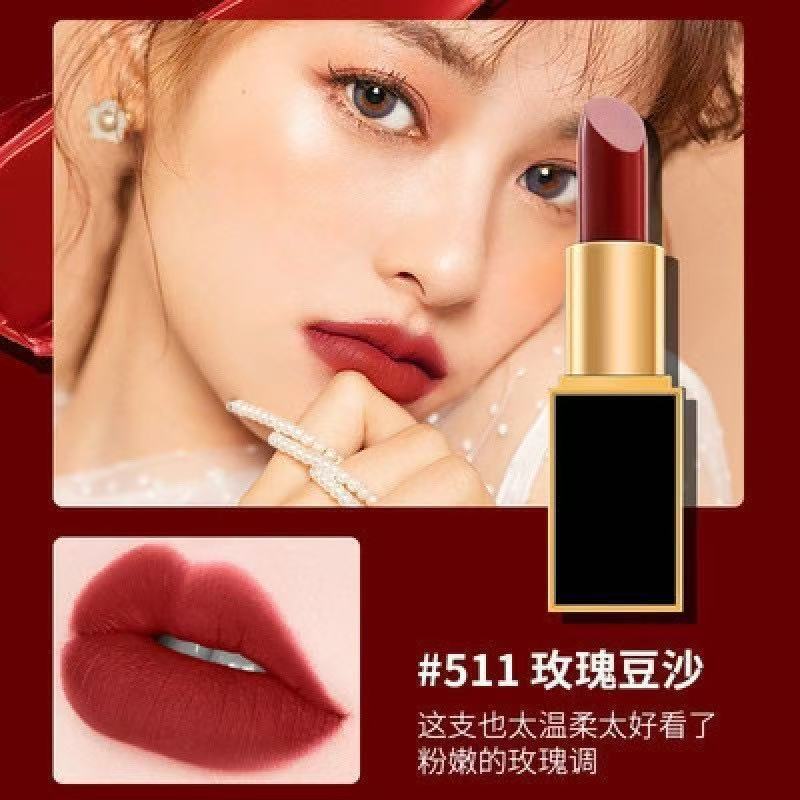 官方正品专柜TF口红黑管16奶油滋润哑光黑细管100哑光#15#80#06#|undefined