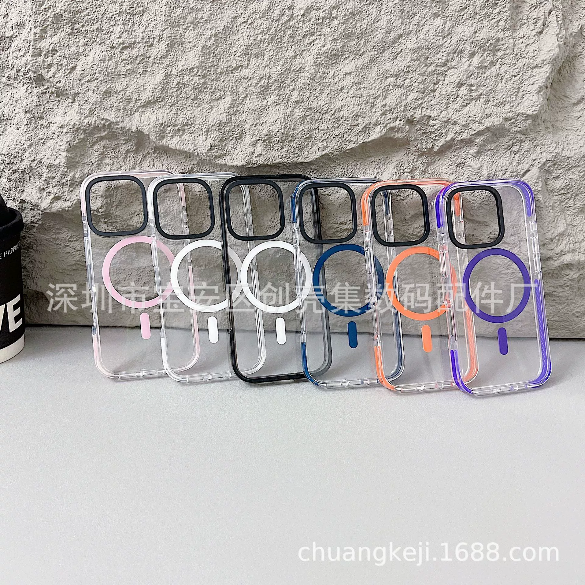 [Совместимый чехол IPHONE 17 Case аналогичный TIFY с магнитной вставкой IP17 чехол TIFY прочный]