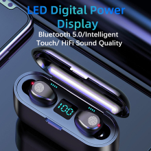 Wireless Headphones Bluetooth 5.0 Earphone TWS HIFI oC