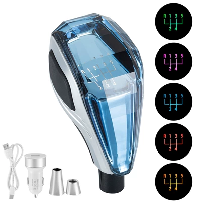 Suitable for Toyota Mazda Illuminated, Cab and accessories - r135-24-blue-crystal
