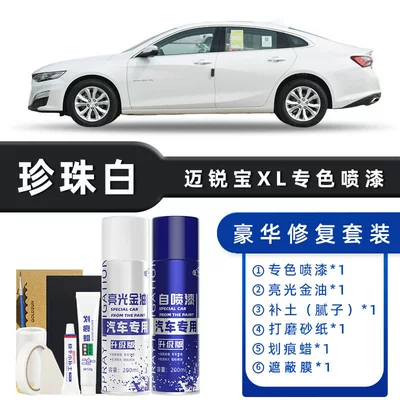 Avtomobil boya qələmləri — Cold Light Gray Pearl White - color-classification-pearl-white-luxury-repair-free-soil-replenishment-scratch-wax-masking-film-tools