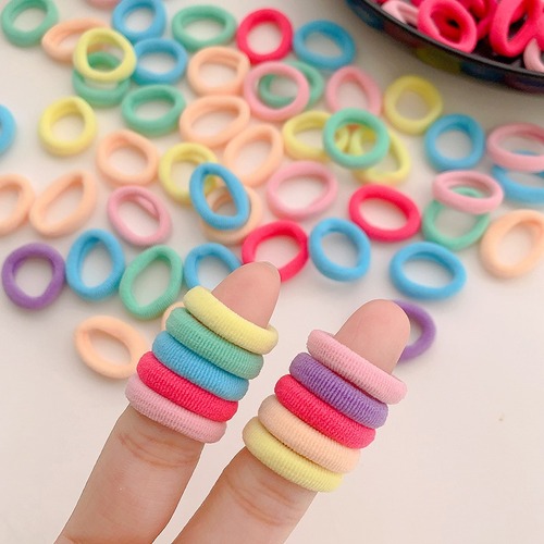 Seamless, non-damaging, durable towel ring, children's hair tie, rubber band, baby girl's headband, headband, hairband for women