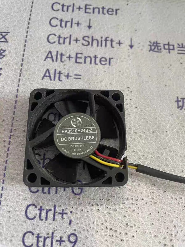 Ha3510H24B-Z 24V 0.16A 3.5Cm/Cm Inverter Cooling Fan Ha3510H24B-Z 24V 0.16A 3.5Cm/Cm Inverter Cooling Fan