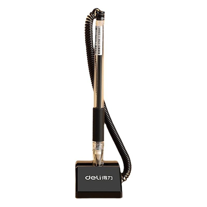 Deli Stationery desk pen business gel pen bank front desk signature pen desktop desktop pen counter pen desk pen wholesale
