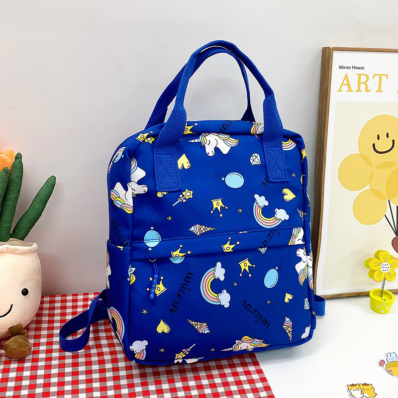 Nuevo lindo impreso kindergarten schoolbag 2023 temporada escolar tarjeta niños Escuela Primaria estudiante mochila portátil fábrica al por mayor